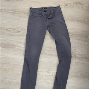 Gray jeans